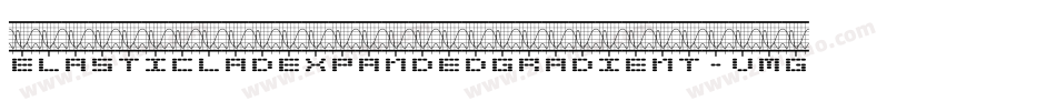 ElasticLadExpandedGradient-vmg89字体转换 ElasticLadExpandedGradient-vmg89字体转换