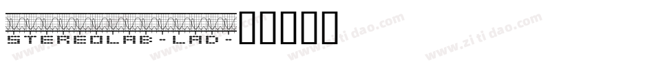 Stereolab-lAD字体转换