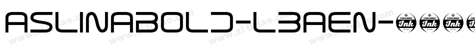 AslinaBold-L3Aen字体转换