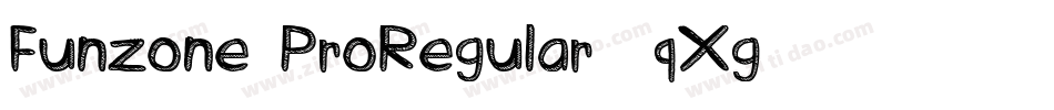 Funzone3ProRegular-8qXg字体转换