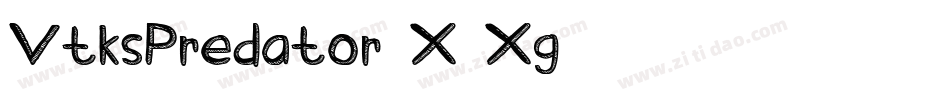 VtksPredator-X8Xg字体转换