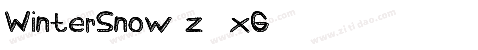 WinterSnow-z88xG字体转换