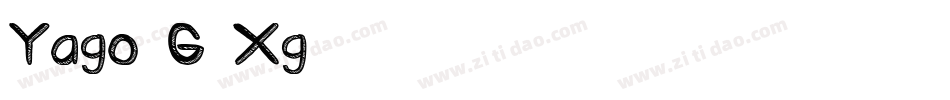 Yago-G3Xg字体转换