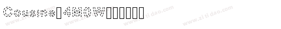 Cousine-4M0W字体转换 Cousine-4M0W字体转换