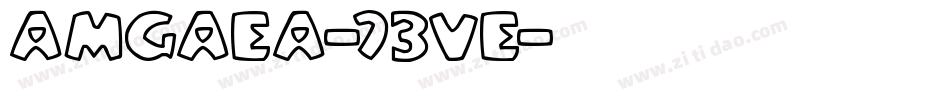 Amgaea-73VE字体转换