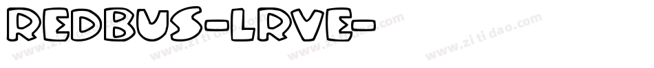 Redbus-lrVe字体转换