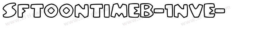 SfToontimeB-1nVe字体转换