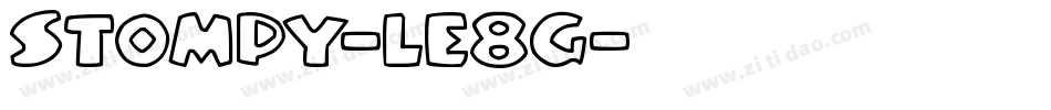 Stompy-Le8g字体转换