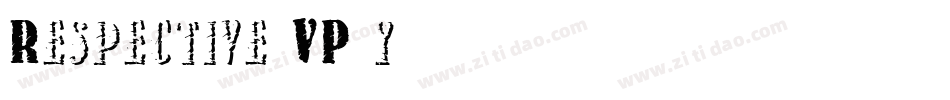 Respective-VP6y字体转换