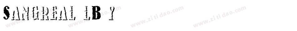 Sangreal-lB6y字体转换