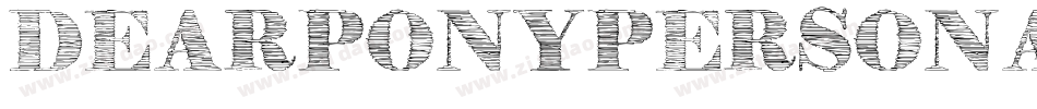 DearponypersonaluseMedium-jgGv字体转换