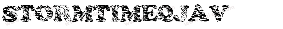 Stormtime-qJaV字体转换