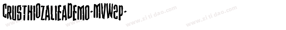 CrusthiOzalieaDemo-MVW2p字体转换