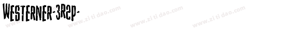 Westerner-3R2p字体转换