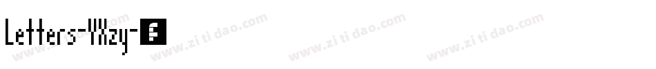 Letters-YXzy字体转换