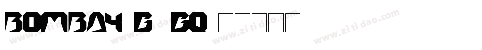 Bombay-g0gq字体转换