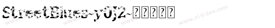 StreetBlues-y0J2字体转换