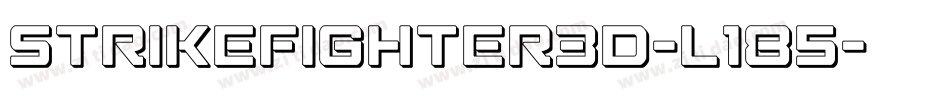 StrikeFighter3D-l185字体转换