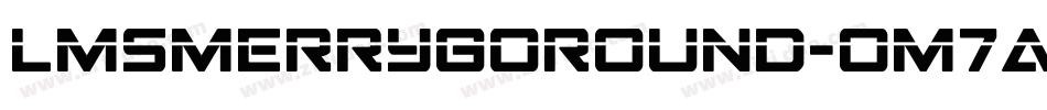 LmsMerryGoRound-oM7A字体转换