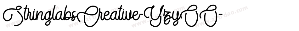 StringlabsCreative-YzyOO字体转换