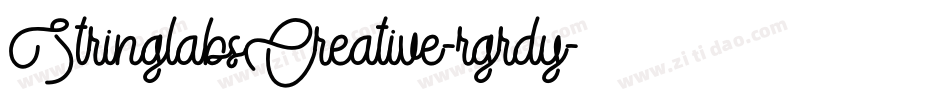StringlabsCreative-rgrdy字体转换