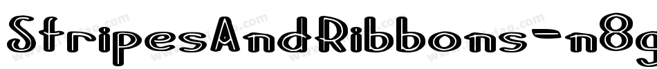 StripesAndRibbons-n8g0字体转换 StripesAndRibbons-n8g0字体转换