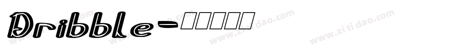 Dribble字体转换