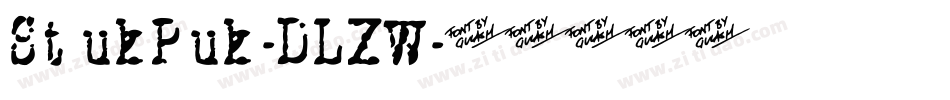 StukPuk-DLXW字体转换
