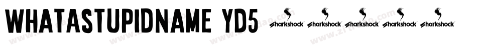 WhatAStupidName-yD5字体转换