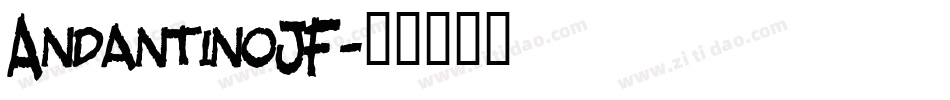 AndantinoJF字体转换
