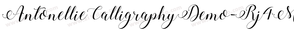 AntonellieCalligraphyDemo-Rj4M字体转换