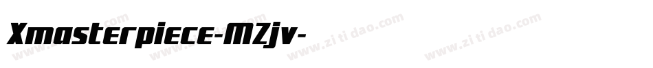 Xmasterpiece-MZjv字体转换
