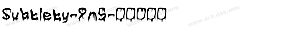 Subtlety-9n5字体转换