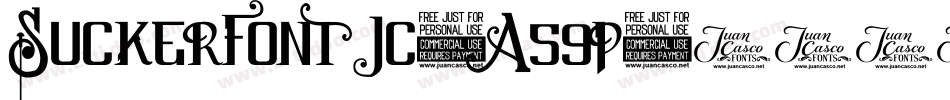 SuckerFontJc-A59p字体转换