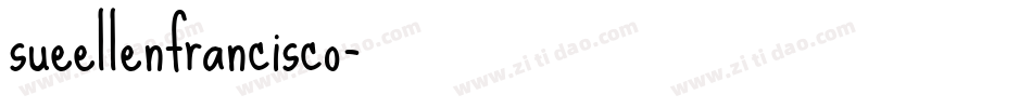 sueellenfrancisco字体转换