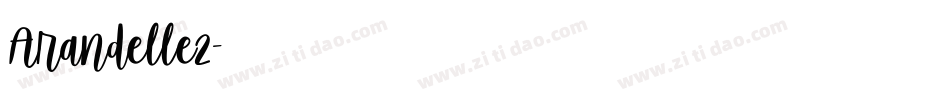 Arandelle2字体转换