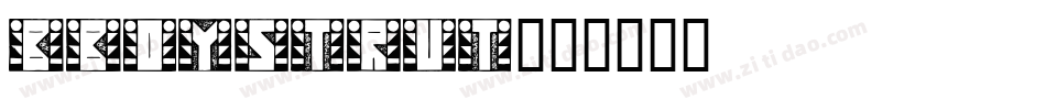 BBOYSTRUT字体转换