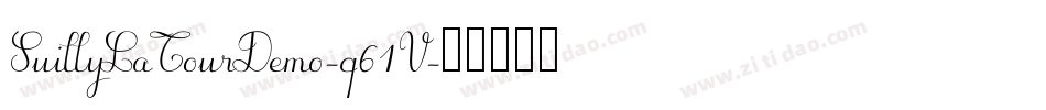 SuillyLaTourDemo-q61V字体转换
