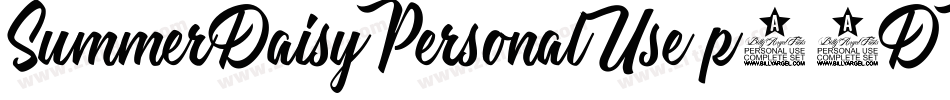 SummerDaisyPersonalUse-p73DK字体转换 SummerDaisyPersonalUse-p73DK字体转换