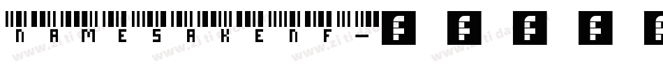 NamesakeNF字体转换