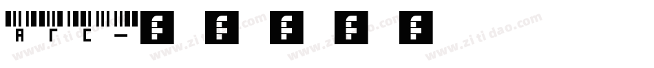 arc字体转换