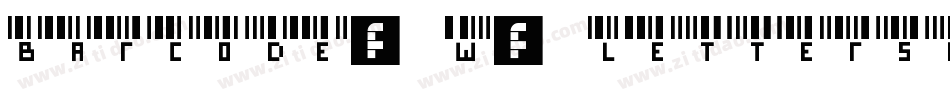 barcode_w_lettersnames手机版字体转换