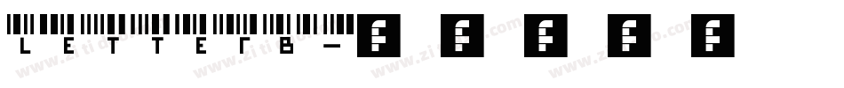 letterb字体转换