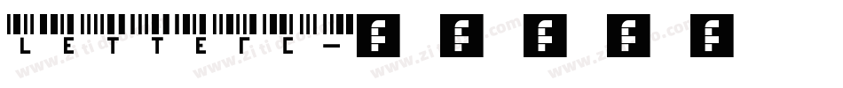 letterc字体转换
