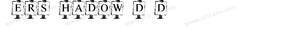 MersShadow-dMd7字体转换