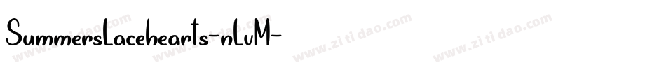 SummersLacehearts-nLvM字体转换 SummersLacehearts-nLvM字体转换