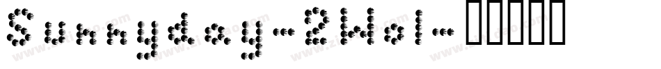 Sunnyday-2Wol字体转换