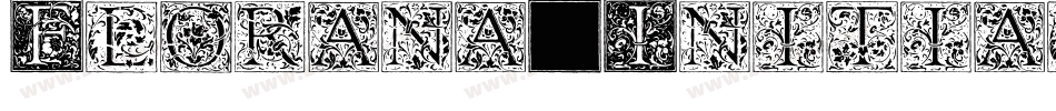 Florana_Initials字体转换