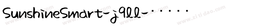 SunshineSmart-j9ll字体转换