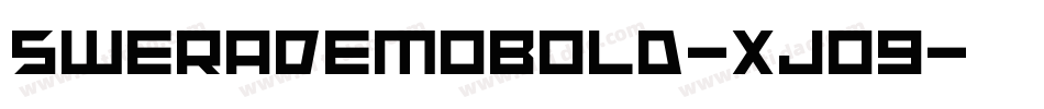 SweraDemoBold-Xj09字体转换